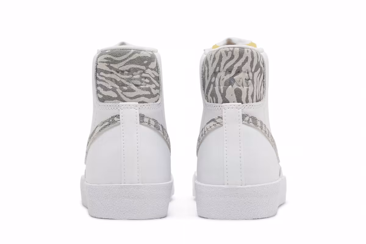 Nike Women's Blazer Mid Zebra, view 7