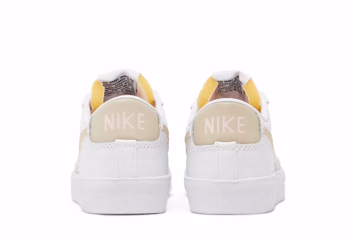 Nike Women's Blazer Low White Pale Coral, view 7