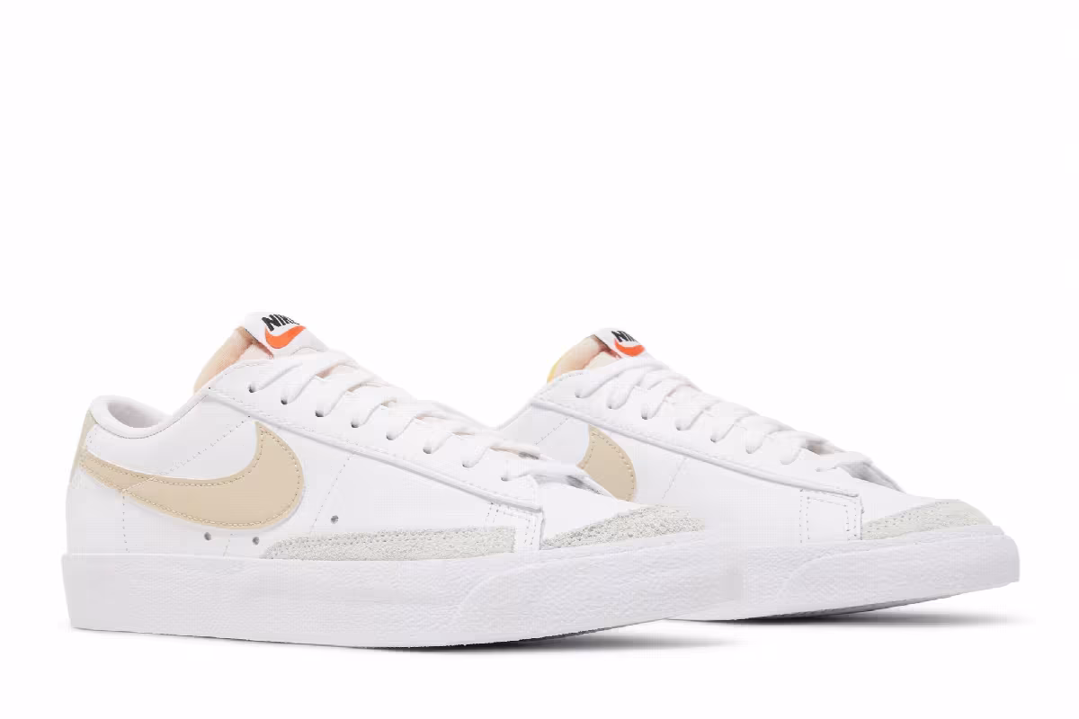 Nike Women's Blazer Low White Pale Coral, view 9