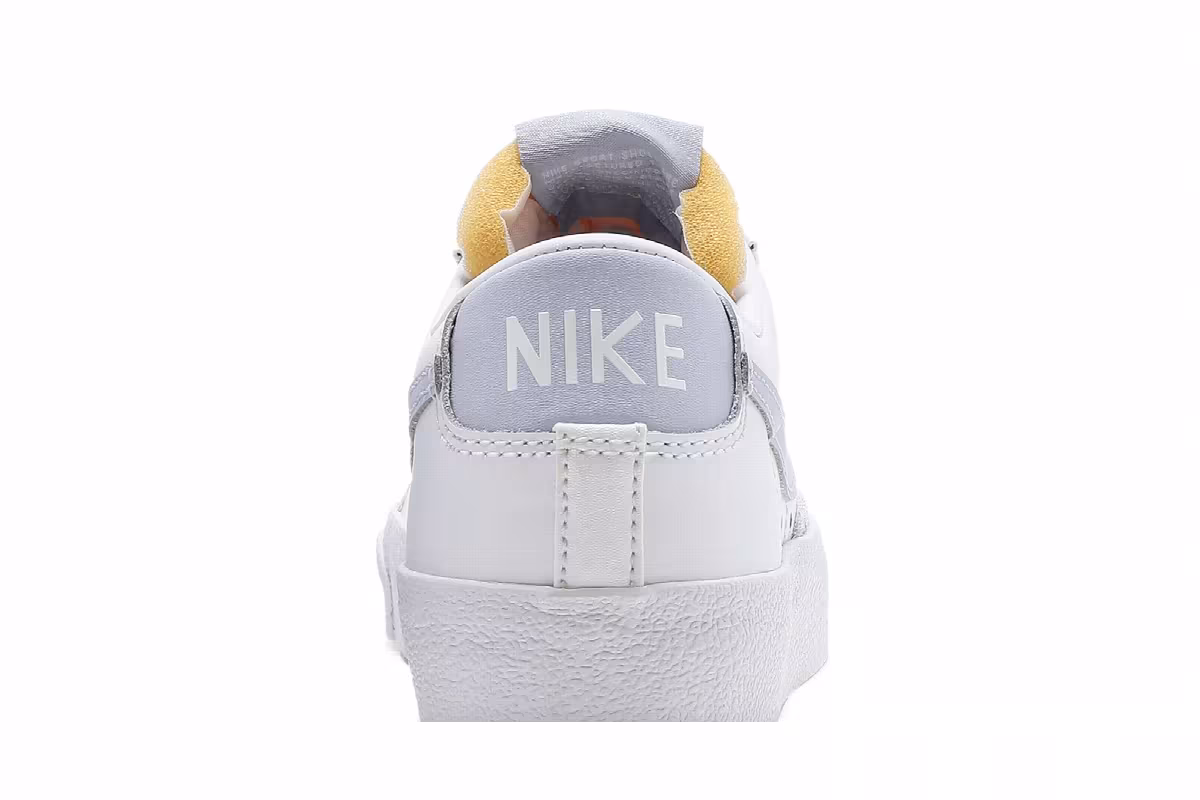 Nike Women's Blazer Low White Ghost, view 8