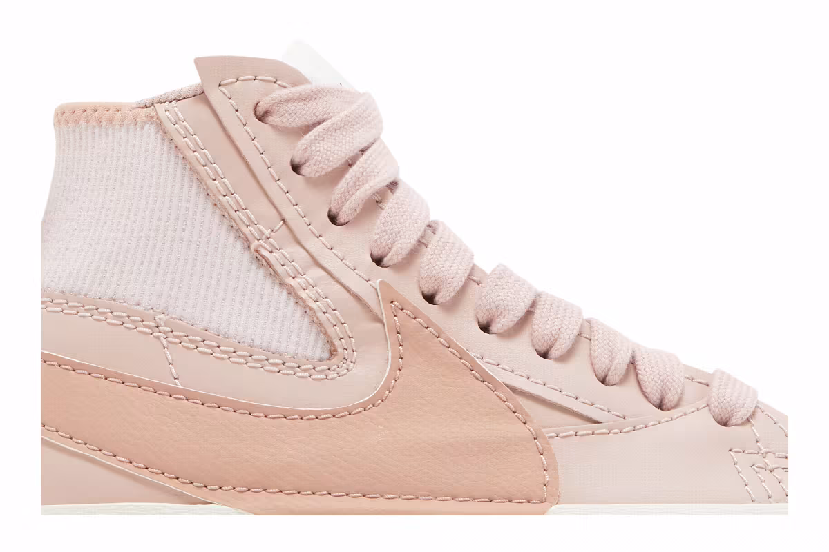 Nike Women's Blazer Mid Pink Oxford, view 3