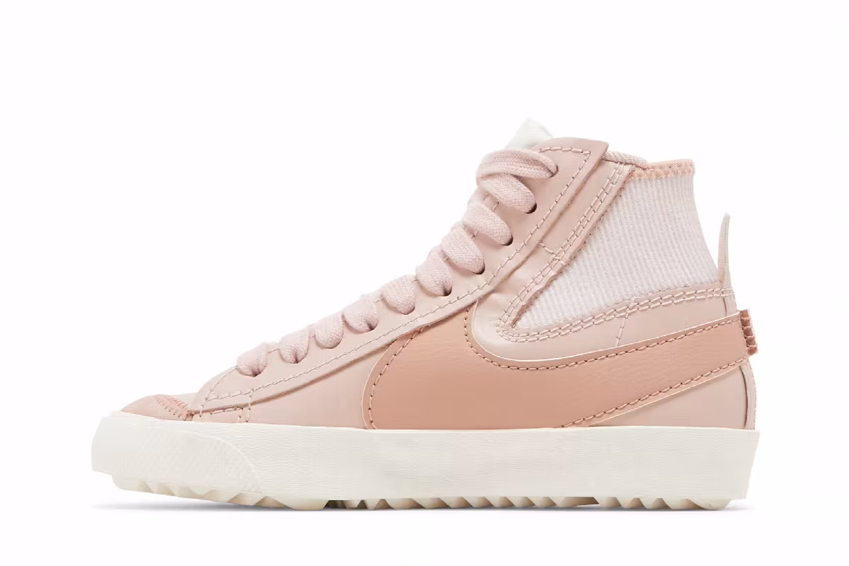 Nike Women's Blazer Mid Pink Oxford, view 4