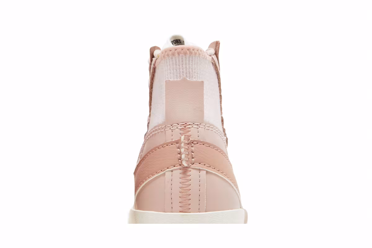 Nike Women's Blazer Mid Pink Oxford, view 8