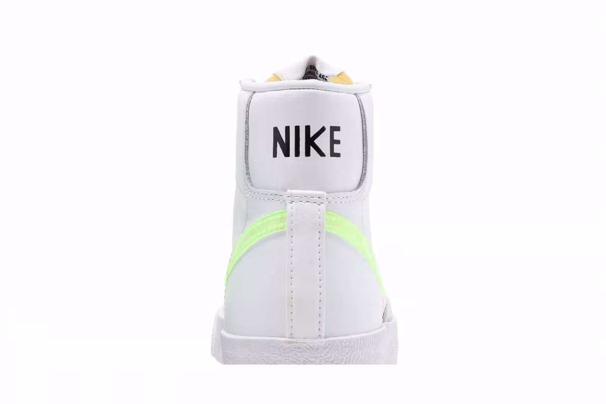 Nike Women's Blazer Mid White Volt, view 8