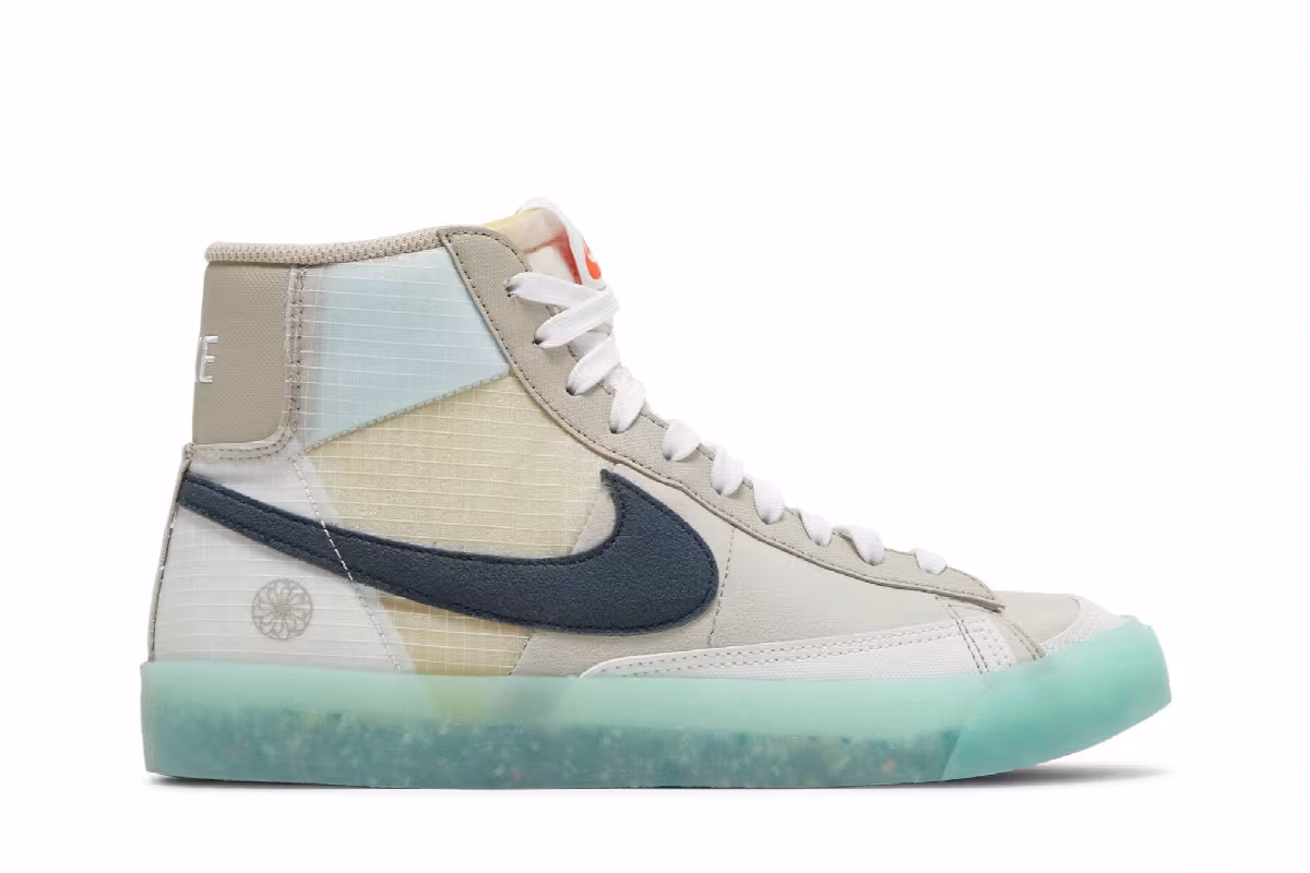 Nike Blazer Mid Move To Zero - Cream, view 2