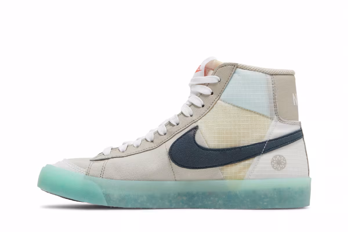 Nike Blazer Mid Move To Zero - Cream, view 4