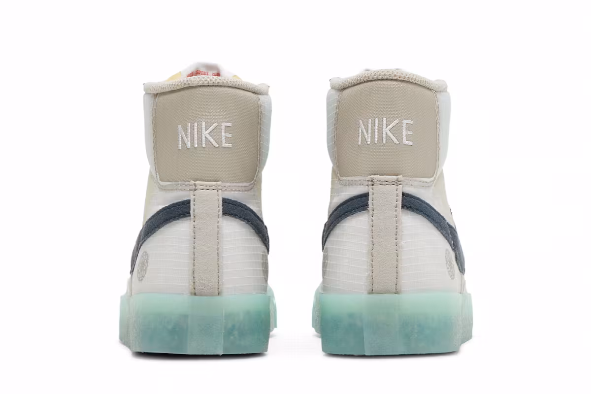 Nike Blazer Mid Move To Zero - Cream, view 7