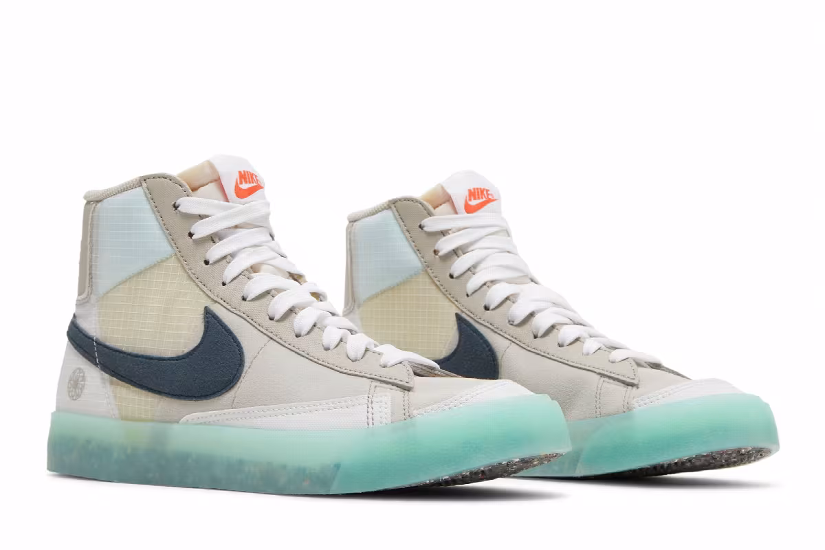 Nike Blazer Mid Move To Zero - Cream, view 9