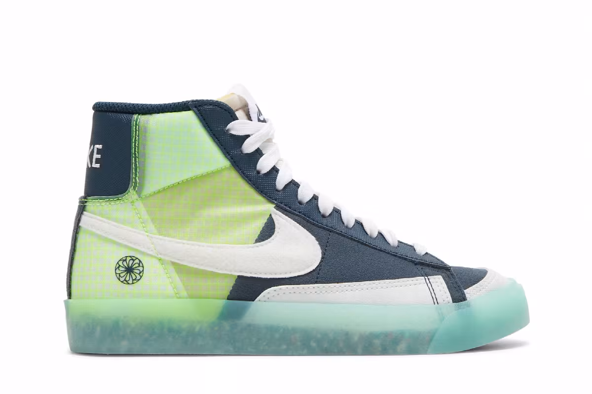 Nike Blazer Mid Move To Zero - Armory Navy, view 2