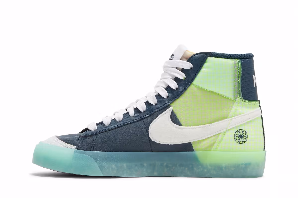 Nike Blazer Mid Move To Zero - Armory Navy, view 4