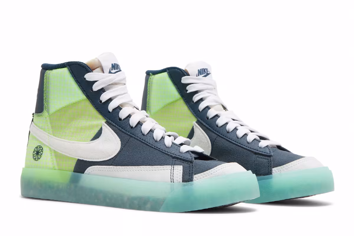 Nike Blazer Mid Move To Zero - Armory Navy, view 9