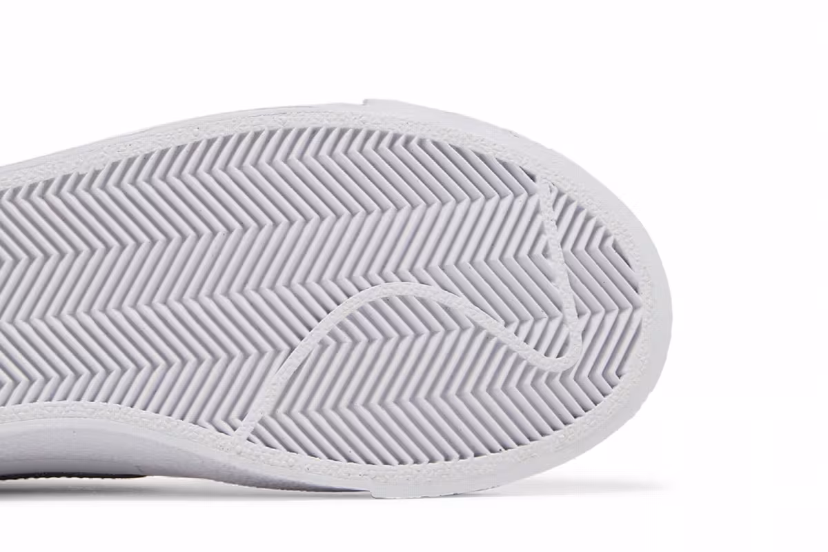Nike Blazer Mid 77 GS White Pecan Vivid Sulfur, view 6