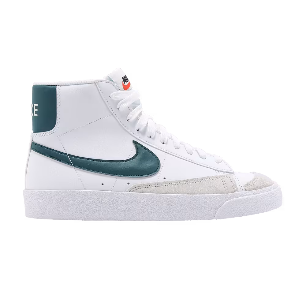 Nike Blazer Mid White Dark Teal Green