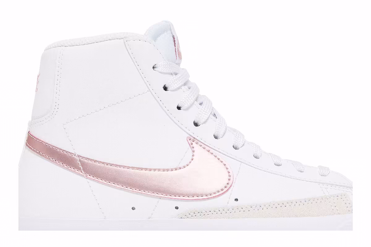 Nike Blazer Mid White Pink Glaze, view 3