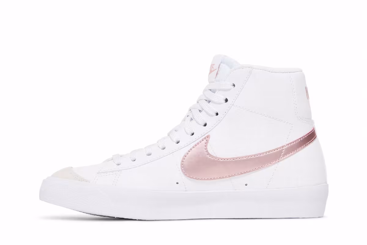 Nike Blazer Mid White Pink Glaze, view 4
