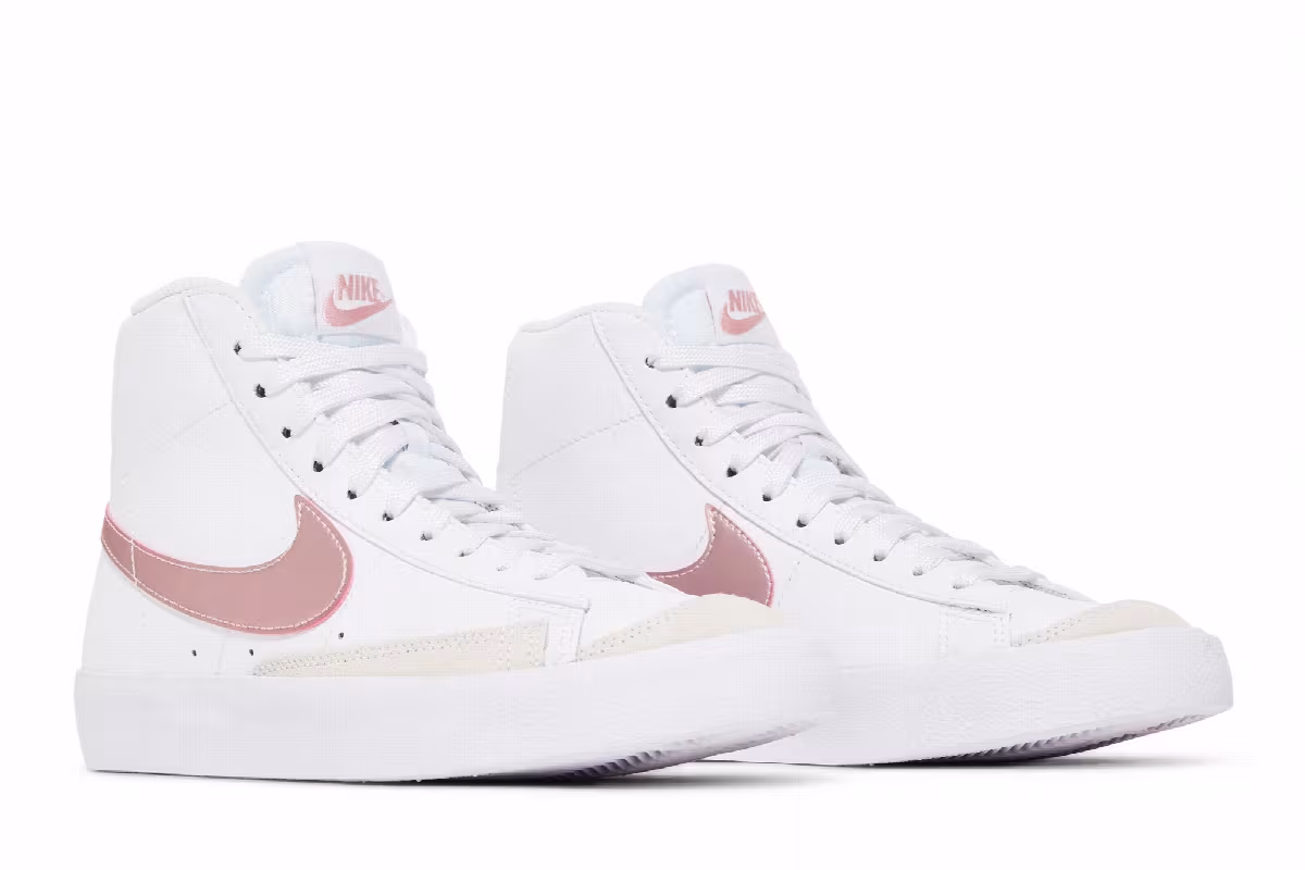 Nike Blazer Mid White Pink Glaze, view 9