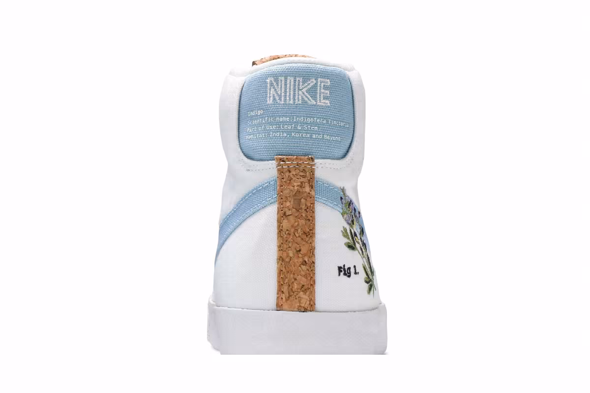 Nike Blazer Mid Indigo, view 8