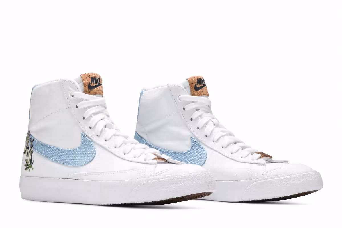 Nike Blazer Mid Indigo, view 9