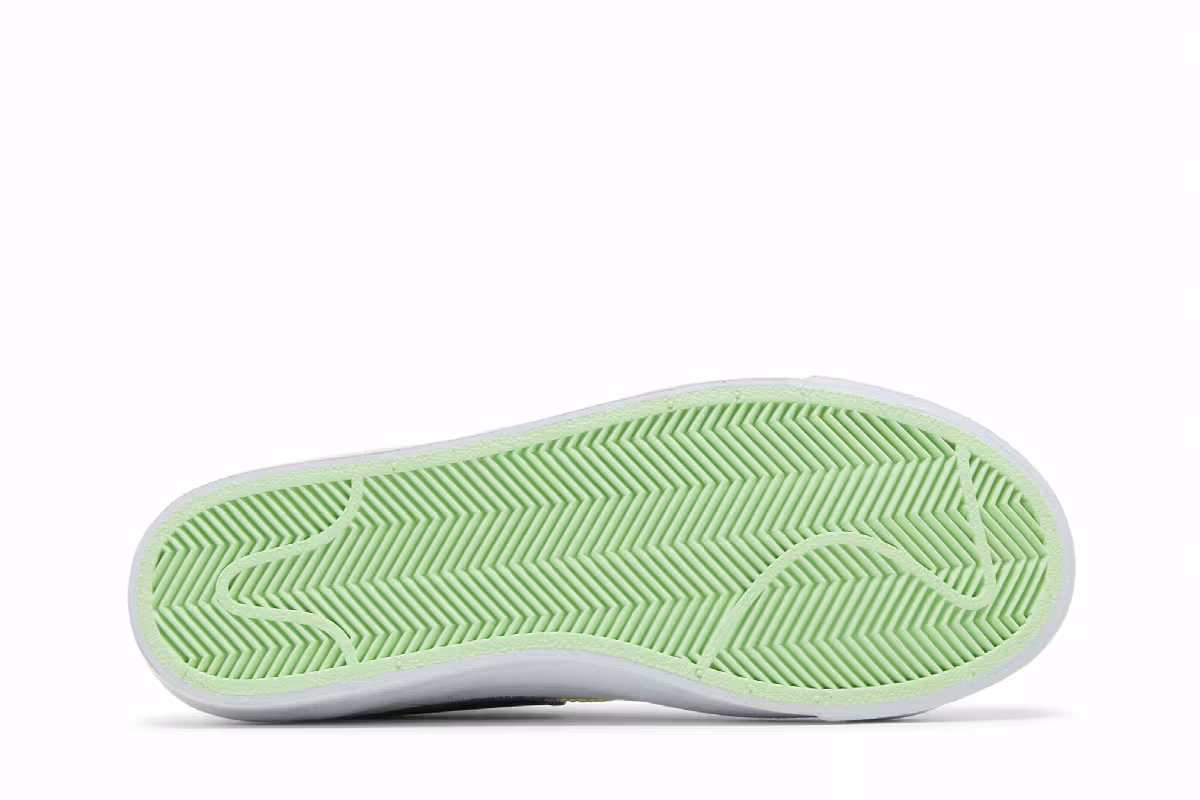 Nike Blazer Mid Double Swoosh - White Vapor Green, view 5