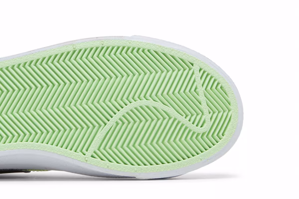 Nike Blazer Mid Double Swoosh - White Vapor Green, view 6