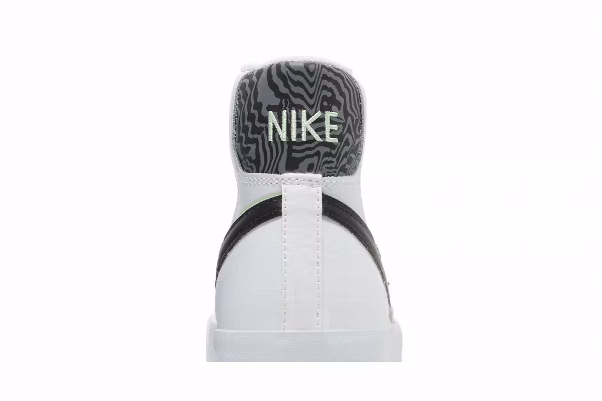 Nike Blazer Mid Double Swoosh - White Vapor Green, view 8