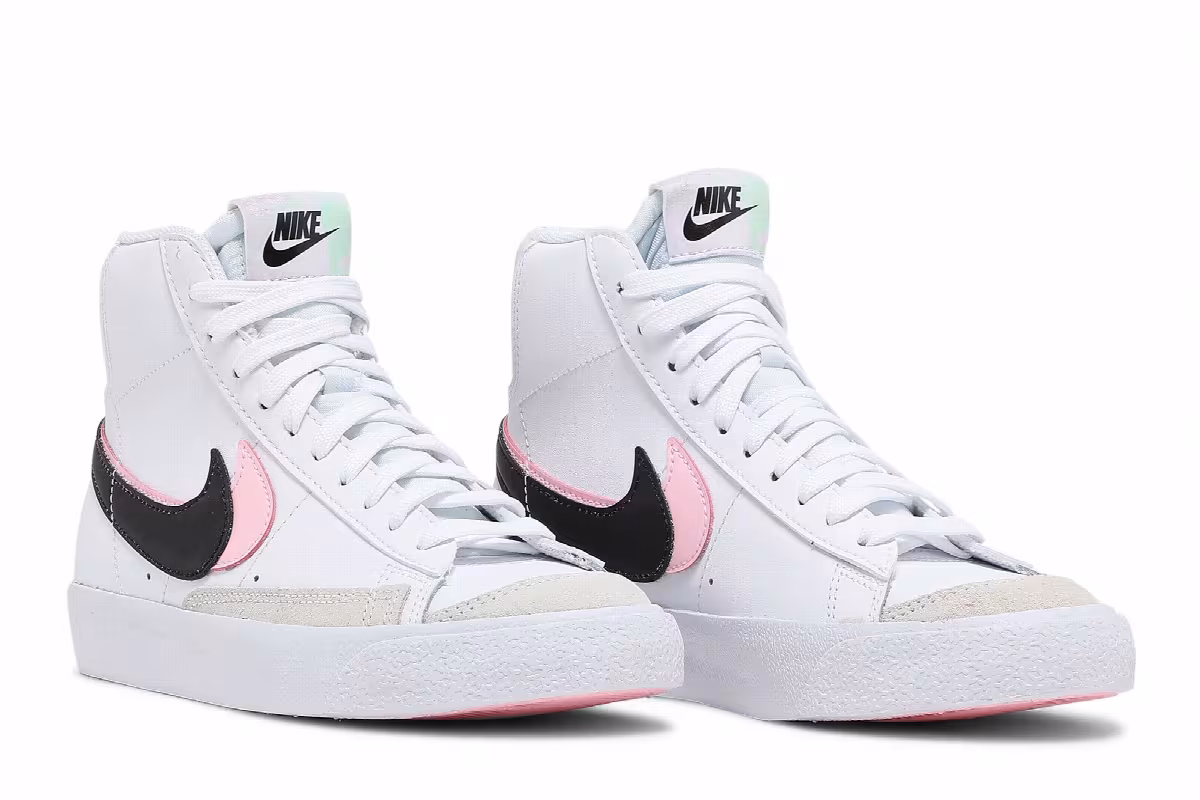 Nike Blazer Mid White Arctic Punch, view 9