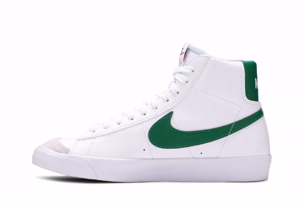 Nike Blazer Mid White Pine Green, view 4