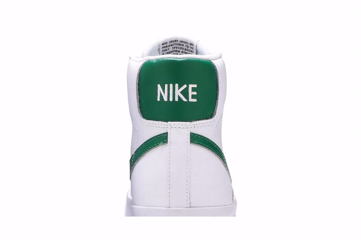 Nike Blazer Mid White Pine Green, view 8