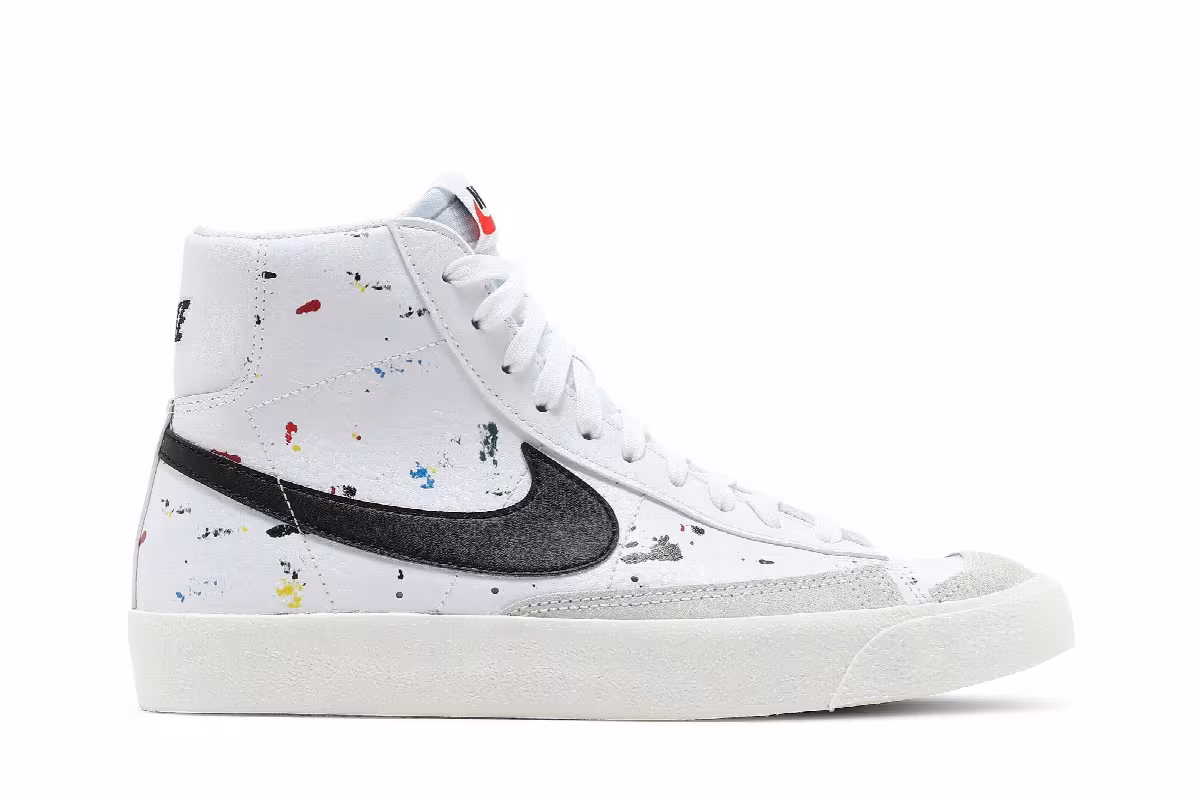 Nike Blazer Mid Paint Splatter, view 2