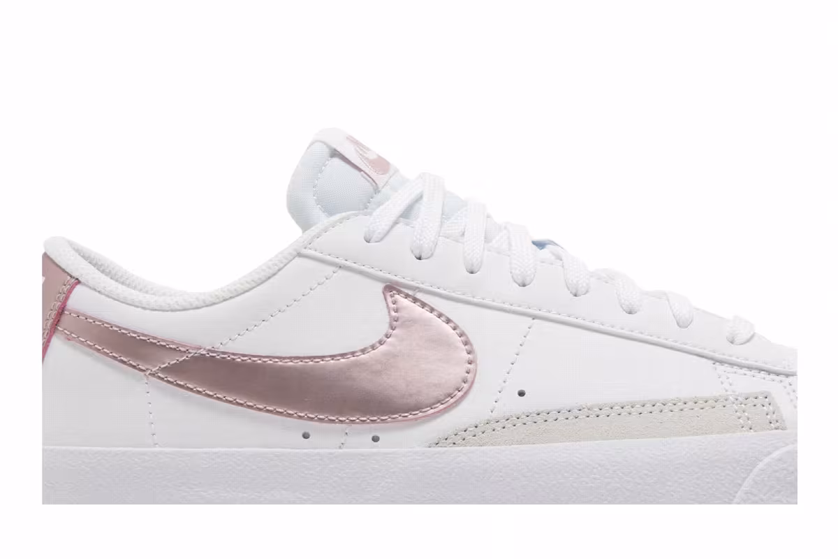 Nike Blazer Low White Pink Glaze, view 3