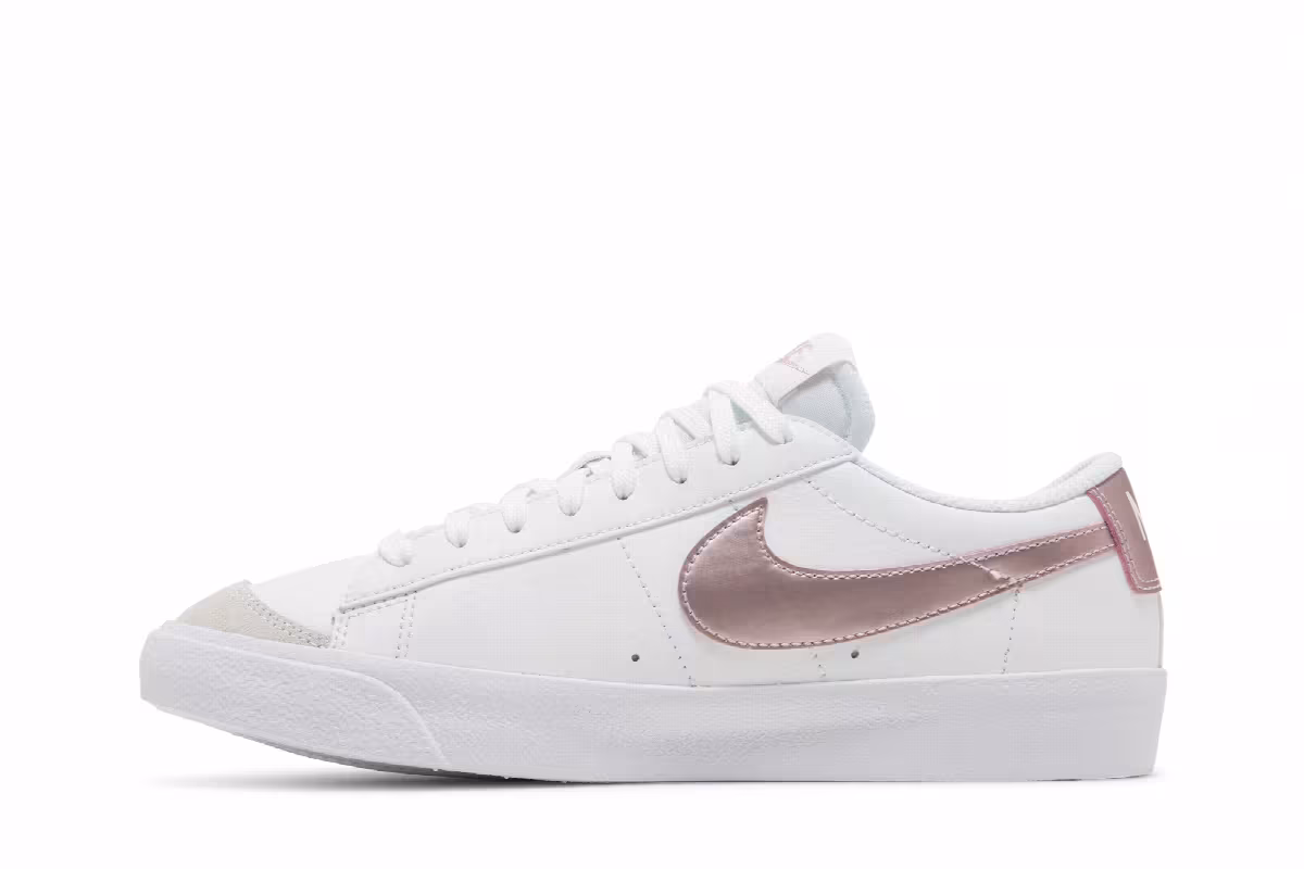 Nike Blazer Low White Pink Glaze, view 4