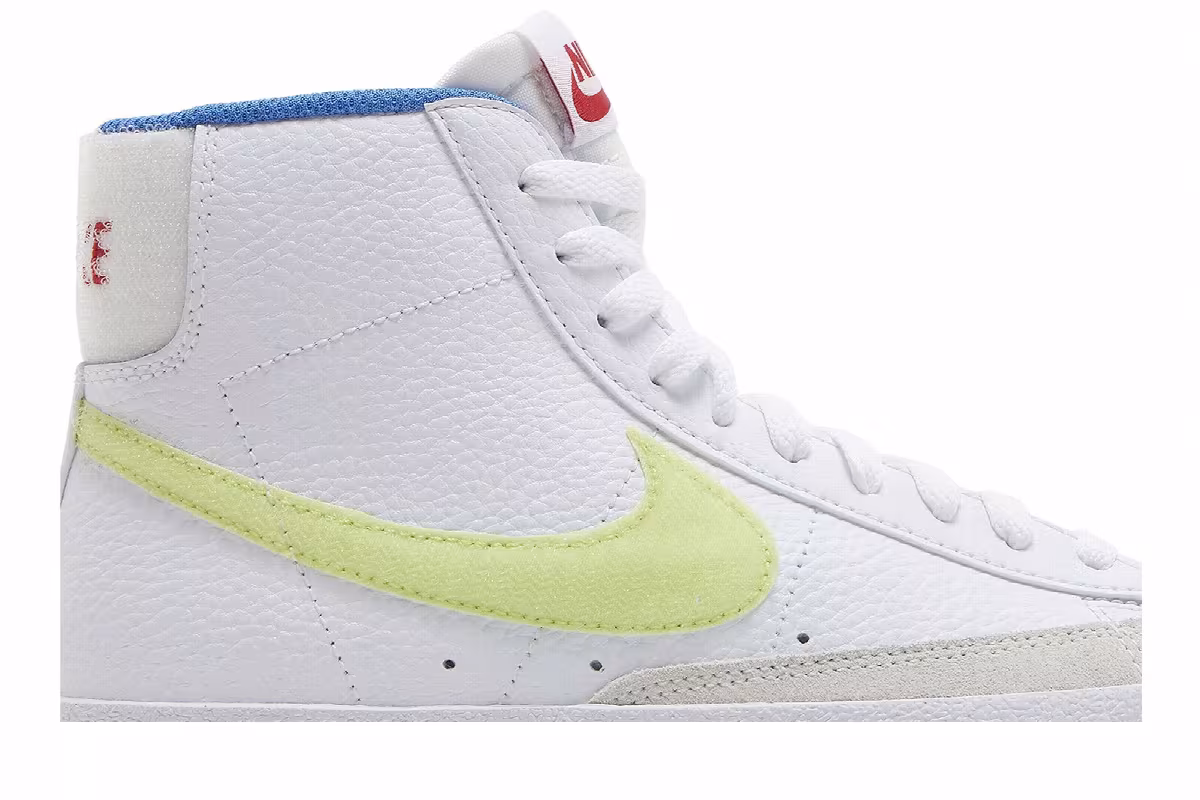 Nike Blazer Mid White Light Lemon Twist, view 3