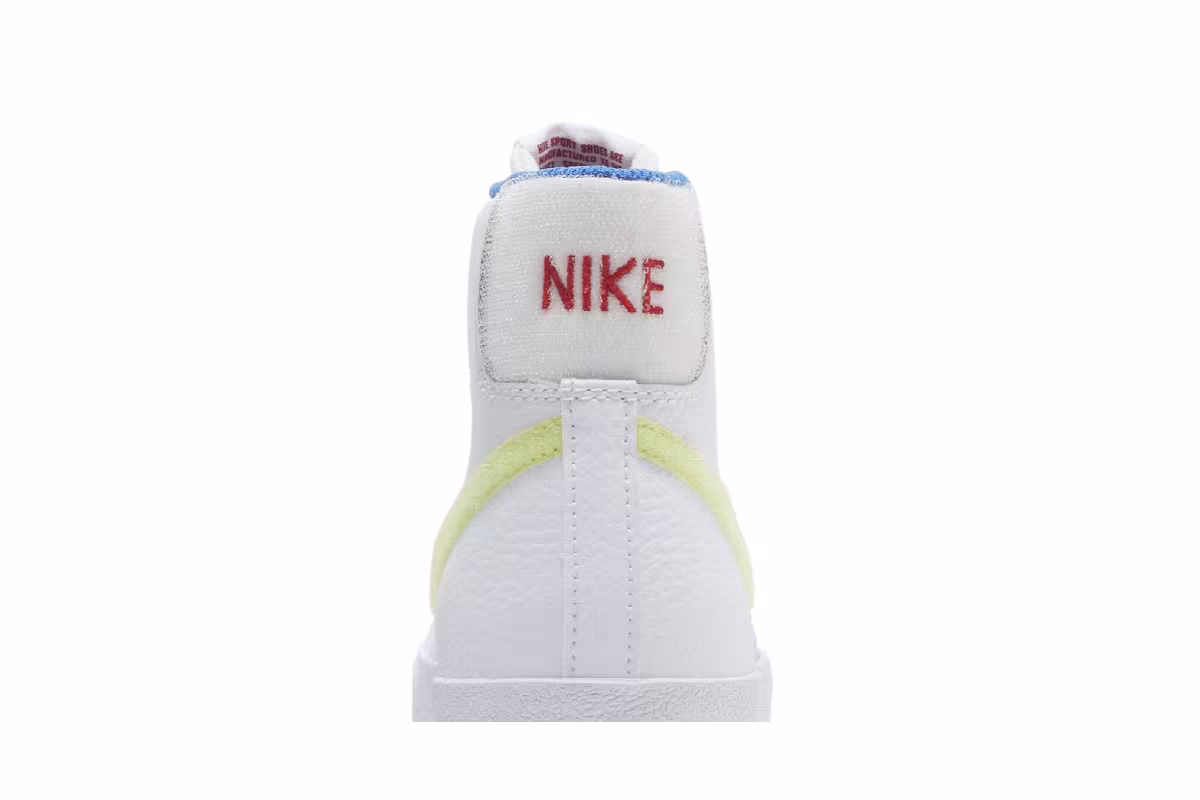 Nike Blazer Mid White Light Lemon Twist, view 8