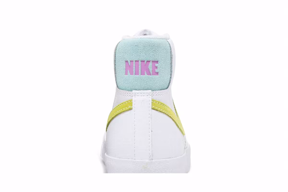 Nike Blazer Mid White Light Zitron, view 8