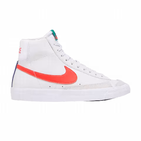 Nike Blazer Mid '77 GS 'Platinum Tint Bright Crimson'