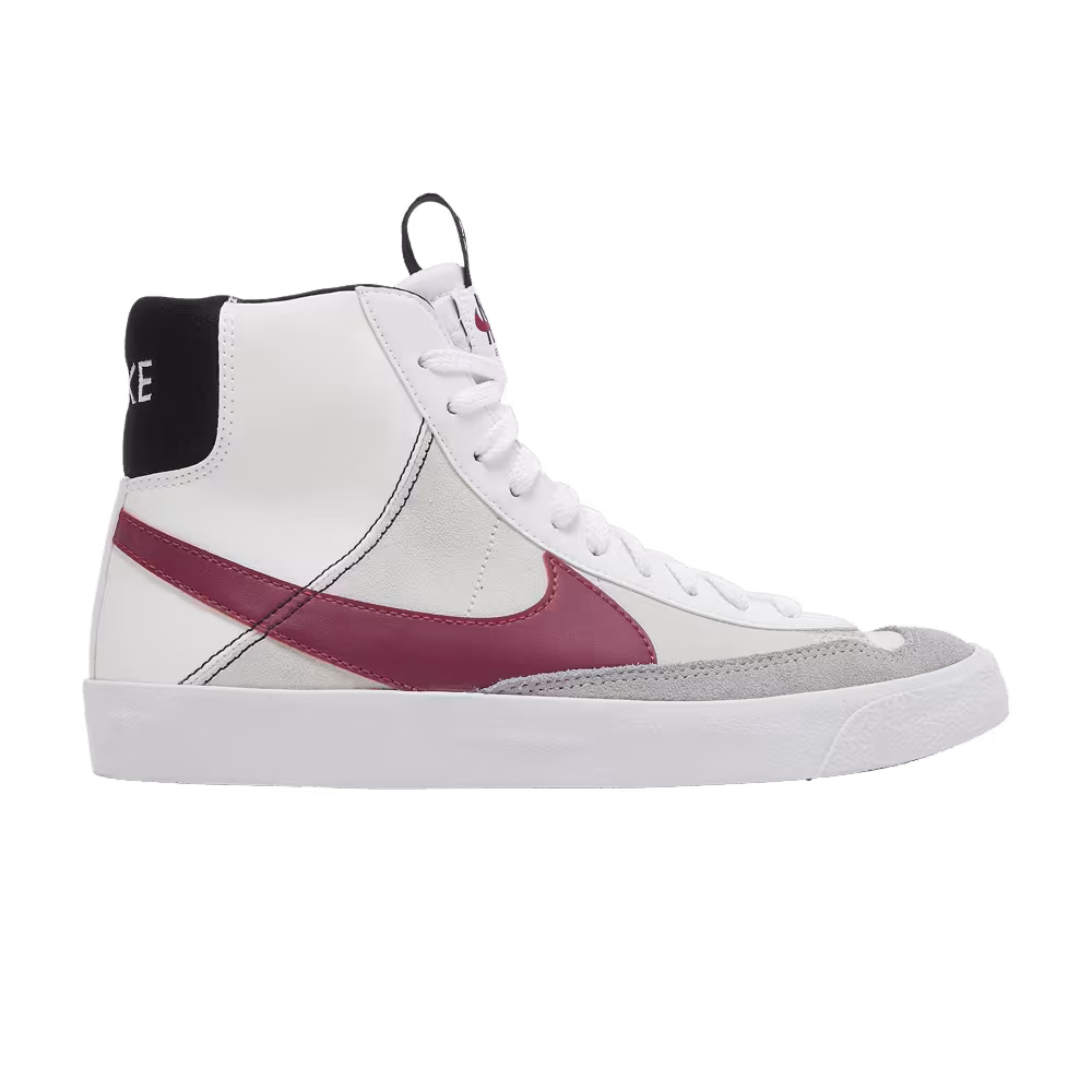 Nike Blazer Mid White Rush Maroon