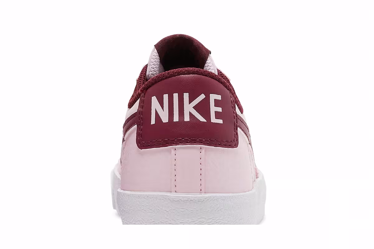 Nike Blazer Low Pink Foam Dark Beetroot, view 8