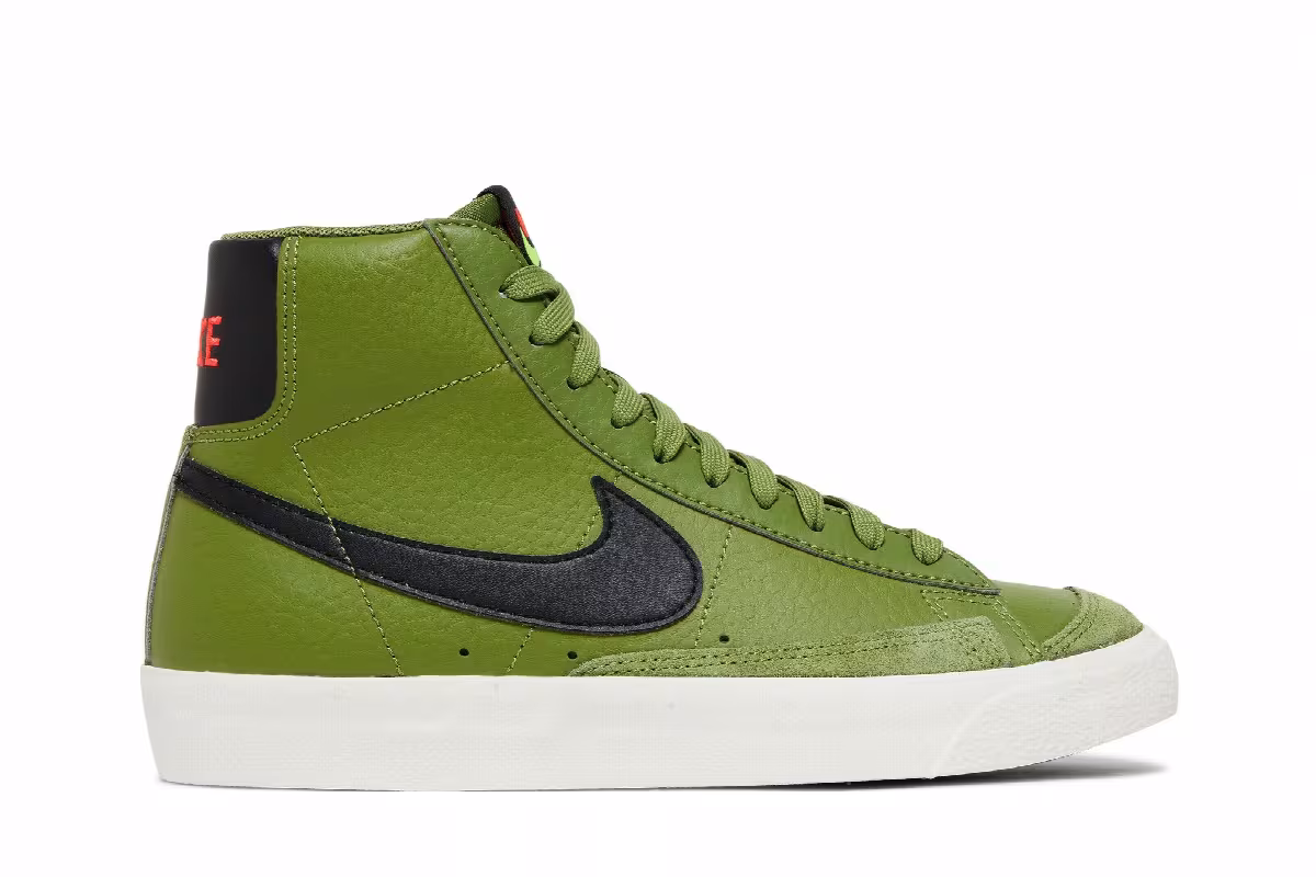 Nike Blazer Mid Asparagus, view 2