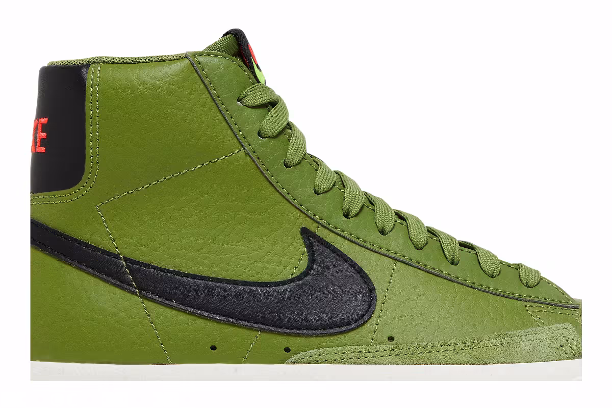 Nike Blazer Mid Asparagus, view 3