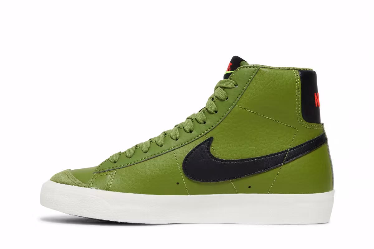 Nike Blazer Mid Asparagus, view 4
