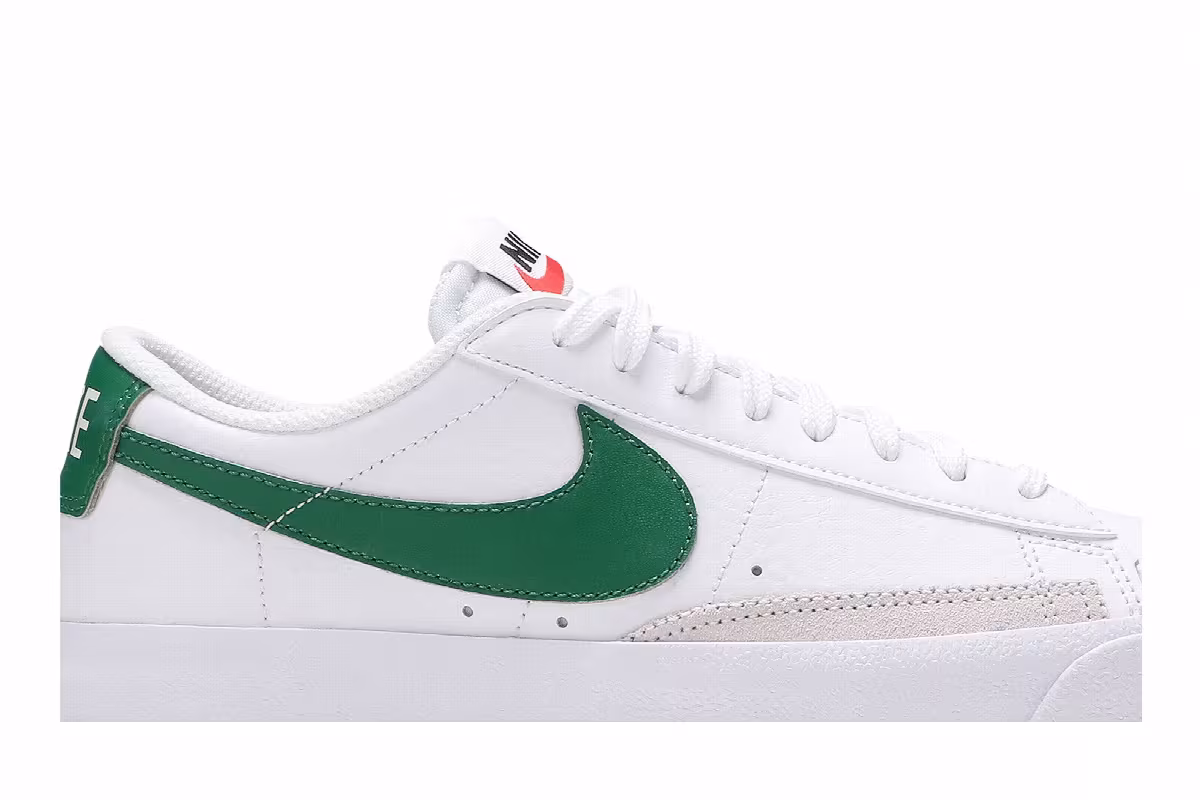 Nike Blazer Low White Pine Green, view 3