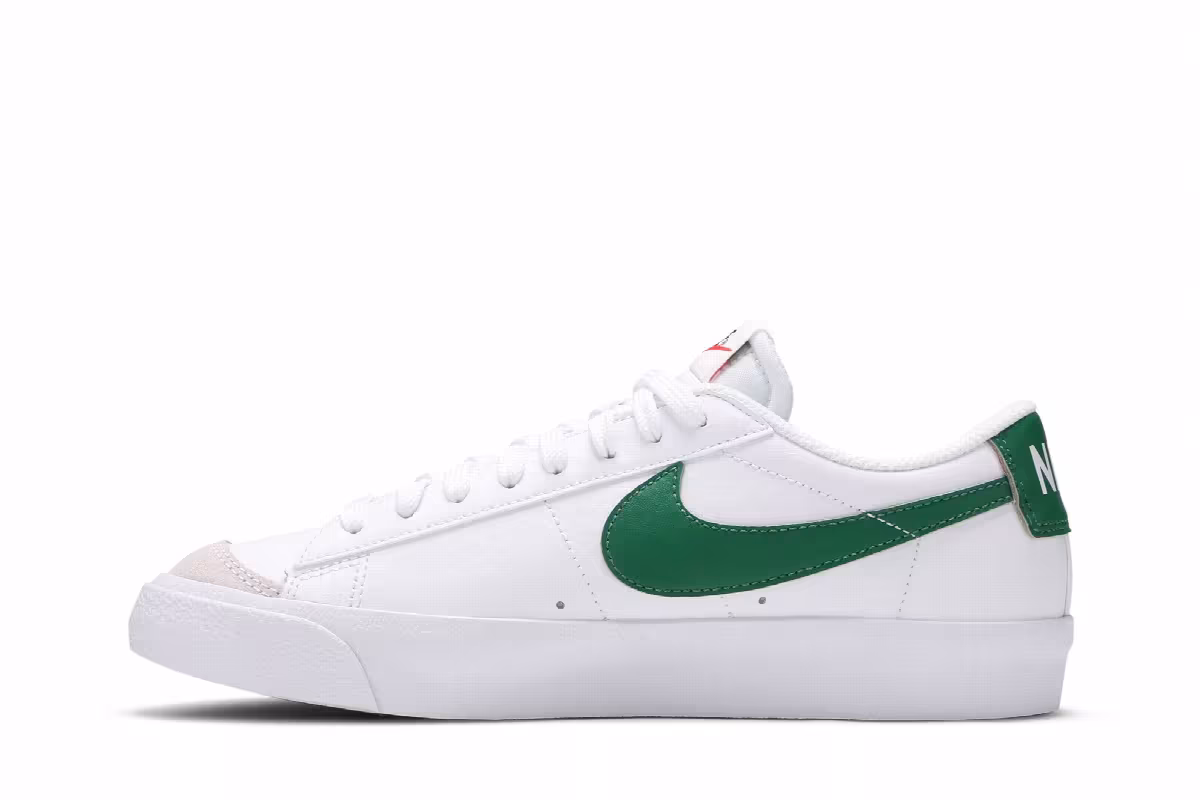 Nike Blazer Low White Pine Green, view 4
