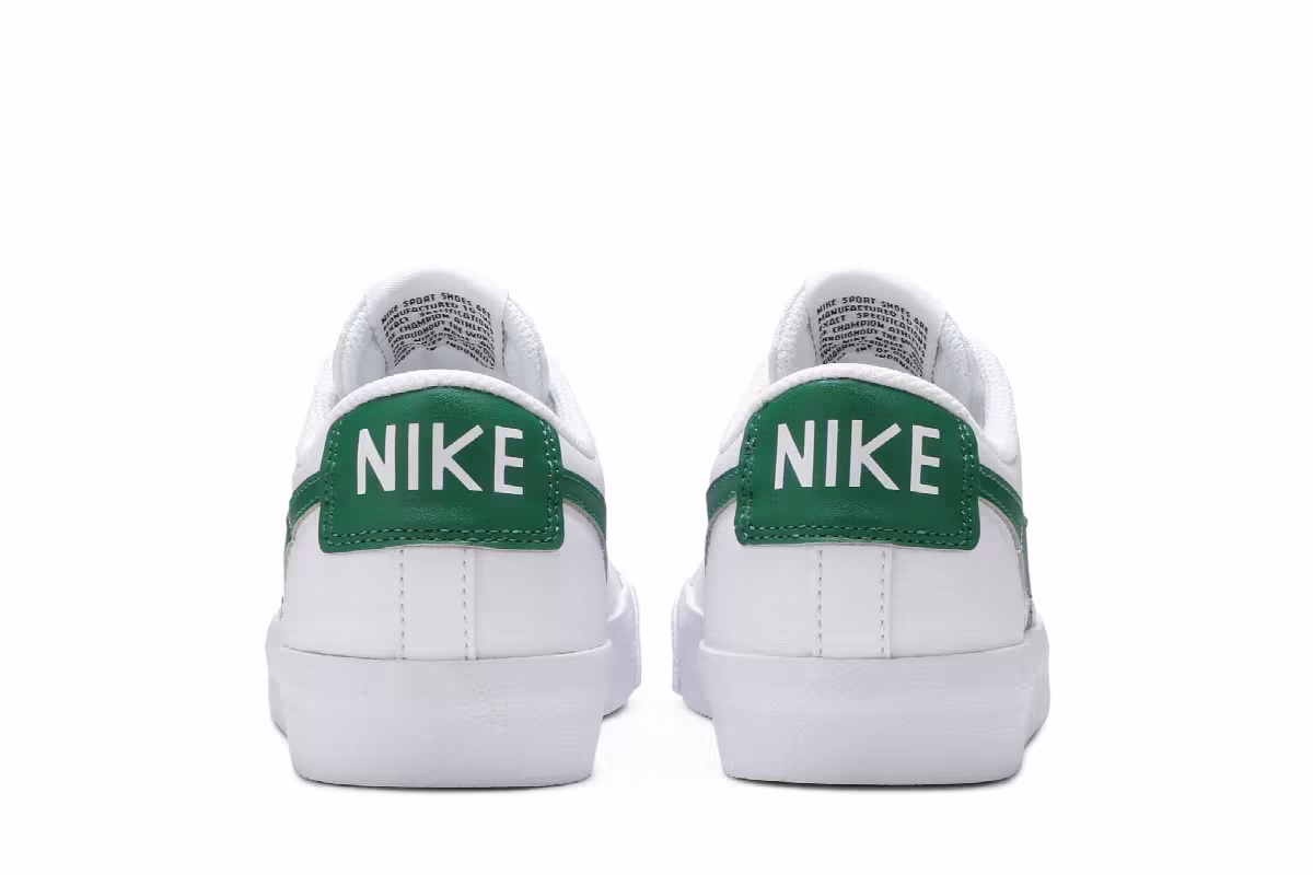 Nike Blazer Low White Pine Green, view 7