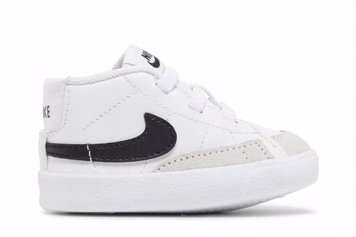 Nike Blazer Mid CB White Black, view 2