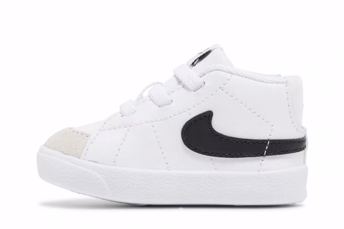 Nike Blazer Mid CB White Black, view 4