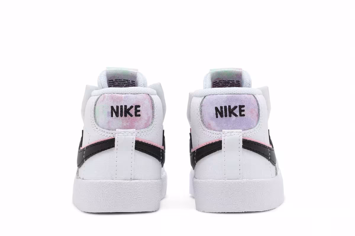 Nike Blazer Mid Double Swoosh - White Arctic Punch, view 7