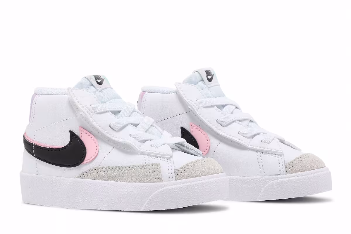 Nike Blazer Mid Double Swoosh - White Arctic Punch, view 9