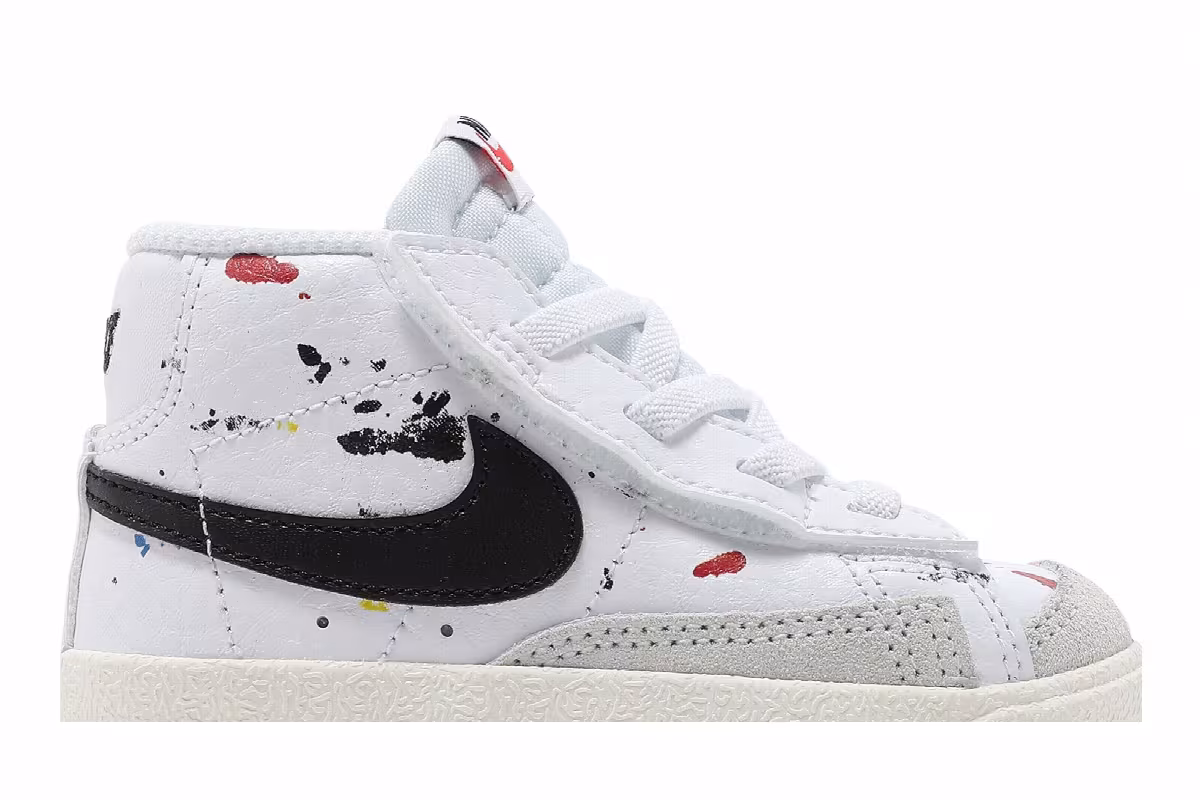 Nike Blazer Mid Paint Splatter, view 3