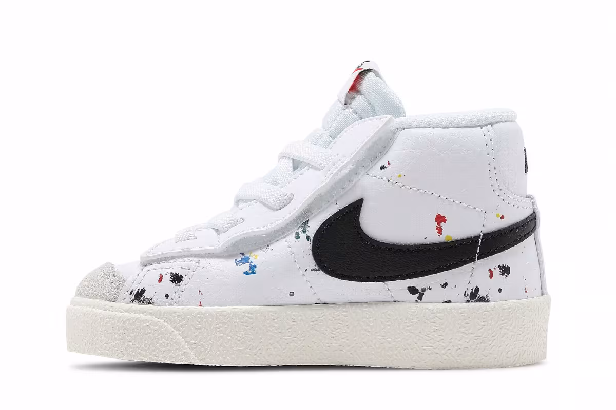 Nike Blazer Mid Paint Splatter, view 4