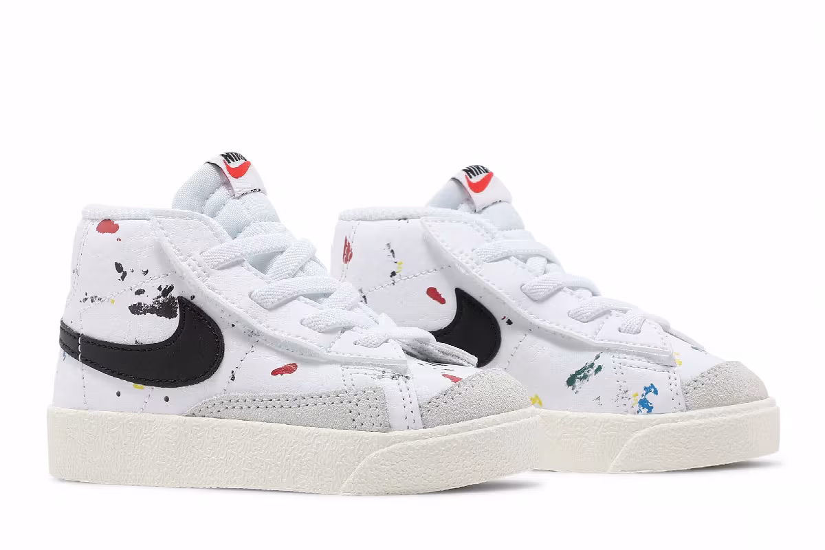 Nike Blazer Mid Paint Splatter, view 9